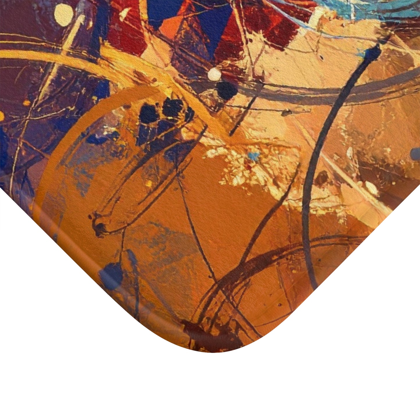 Memory foam bath mat